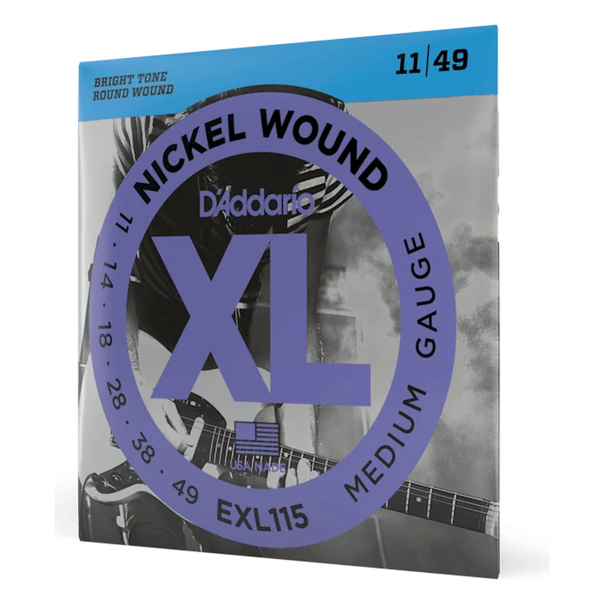 D'Addario Medium Gauge EXL115