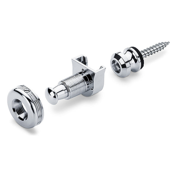 Schaller S-Locks Strap Locks, Size M, Chrome