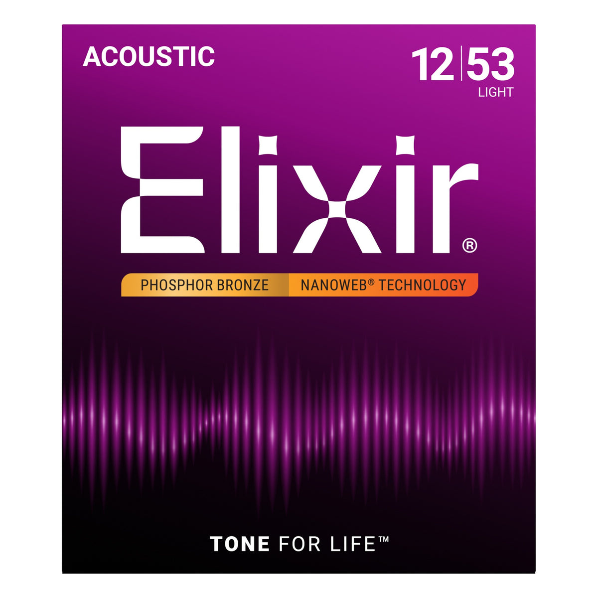 Elixir AcoPhBr-NANOWEB-6Str-LT 16052