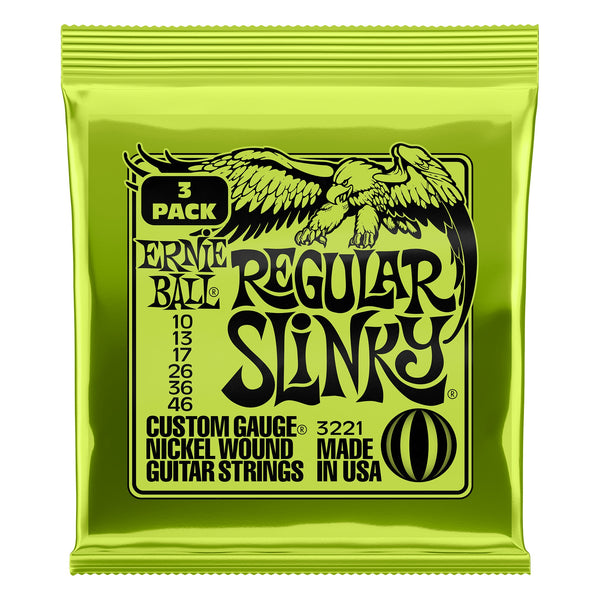 Ernie Ball Regular Slinky 3-Pack