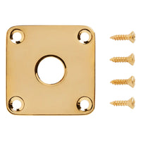 Gibson Metal Jack Plate, Gold