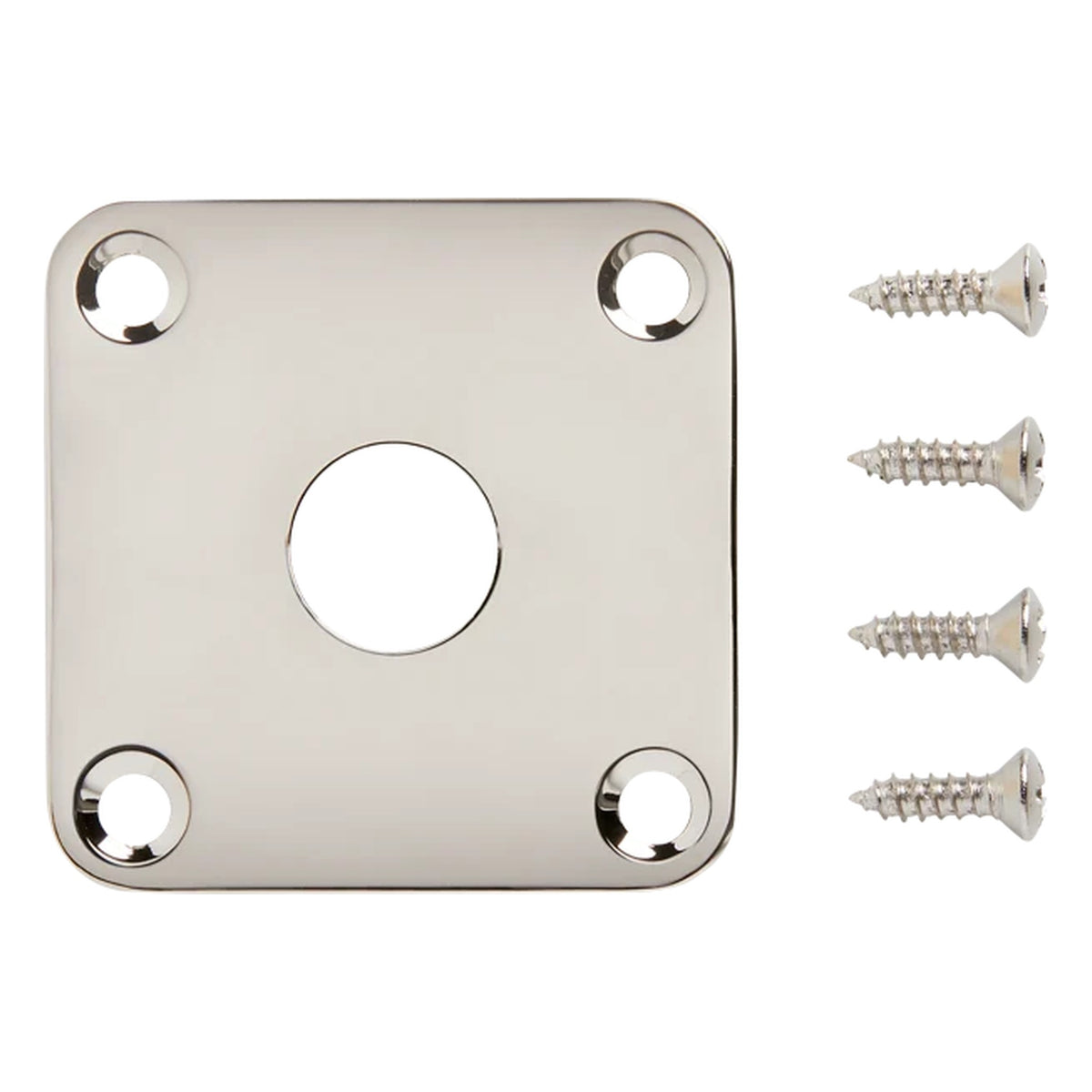 Gibson Metal Jack Plate, Nickel