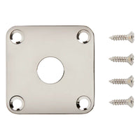 Gibson Metal Jack Plate, Nickel