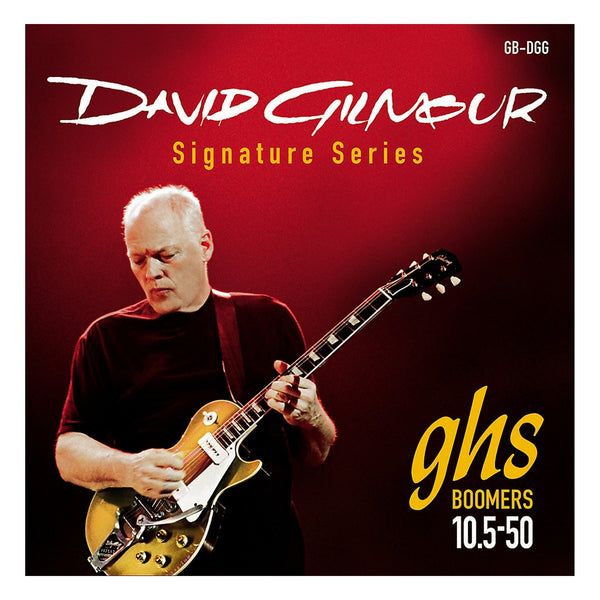 GHS GB-DGG David Gilmour Signature Boomers Electric Guitar Strings, 10.5-50