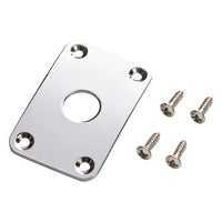 Gibson Explorer Metal Jack Plate, Chrome