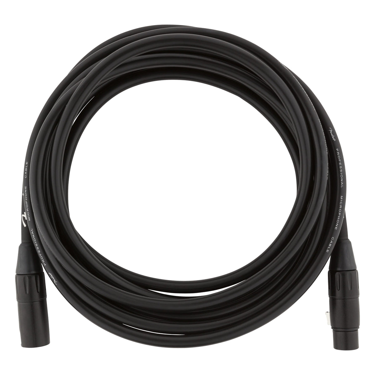 Fender Professional Series Microphone Cable, 15', Black