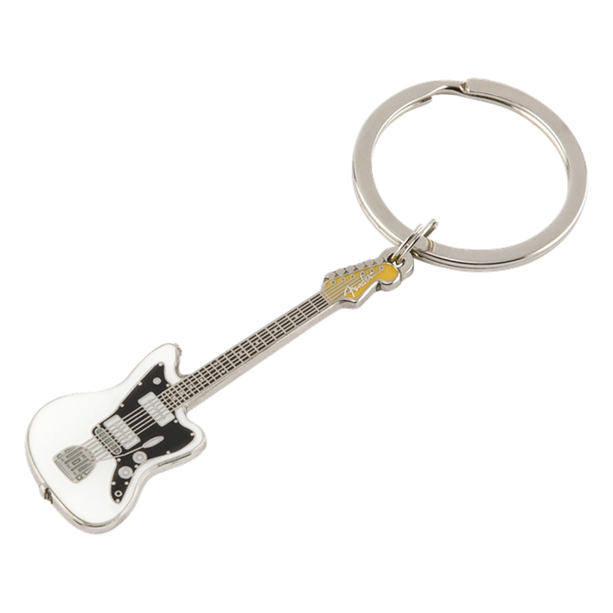 Fender Jazzmaster Keychain, White