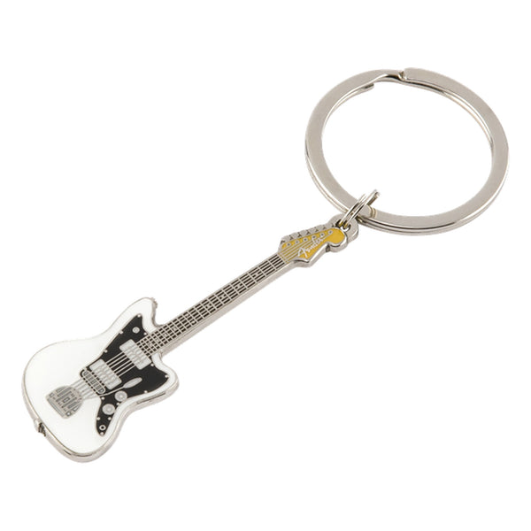 Fender Jazzmaster Keychain, White