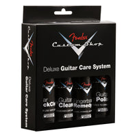 Fender Custom Shop Deluxe Guitar Care System, 4 Pack, Black