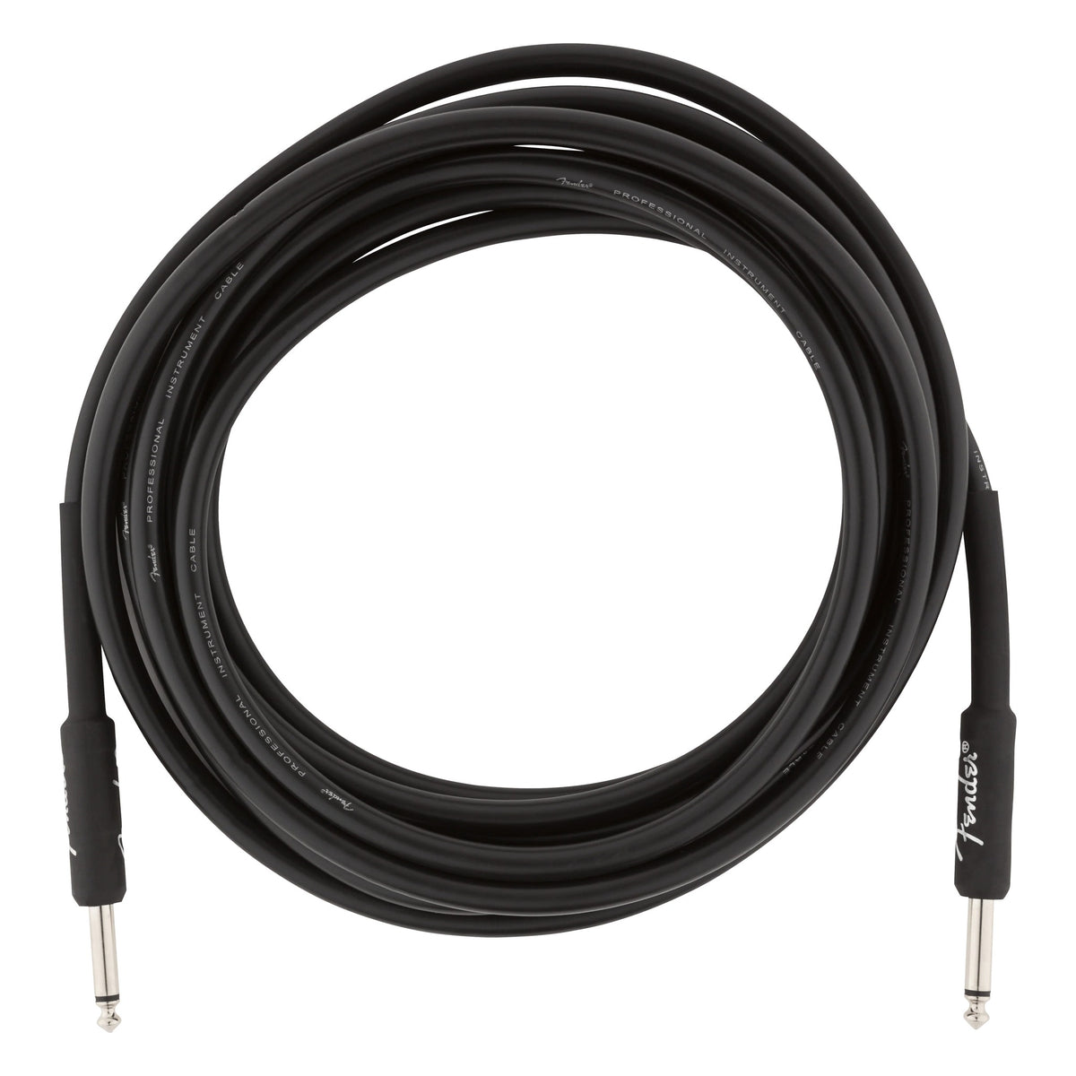 Fender Professional Series Instrument Cable, 15', Black