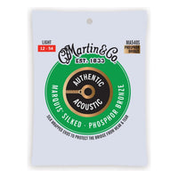 Martin MA540S Authentic Acoustic Marquis Silked 92/8 Phosphor Bronze Strings, Light 12-54