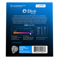 Elixir 19027 Nickel Plated Steel Electric Guitar Strings with OPTIWEB Coating, Custom Light 9-46