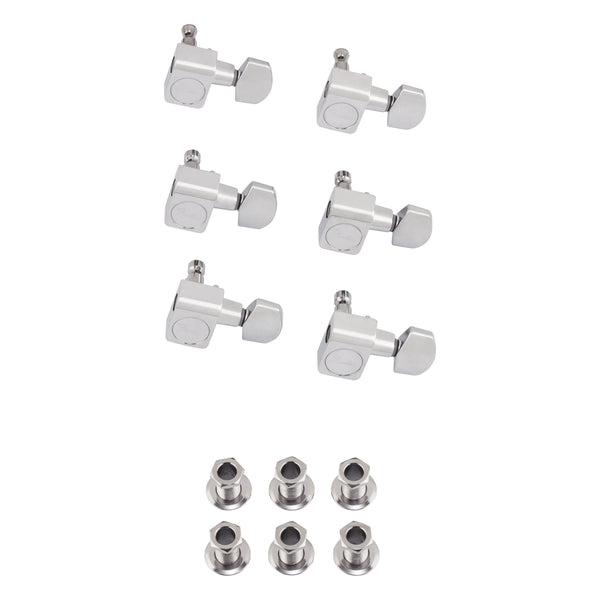 Fender American Standard Stratocaster/Telecaster Tuning Machines, Chrome (Set of 6)