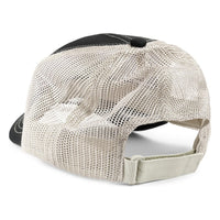 Martin Mesh Trucker Hat with CFM Logo, Black/Tan