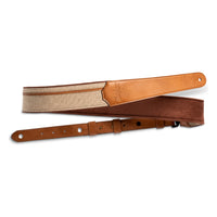 Taylor 2.5" Vegan Leather Guitar Strap, Tan
