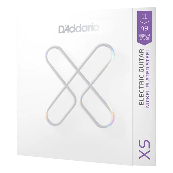 D'Addario XSE1149 XS Nickel Coated Electric Guitar Strings, Medium 11-49