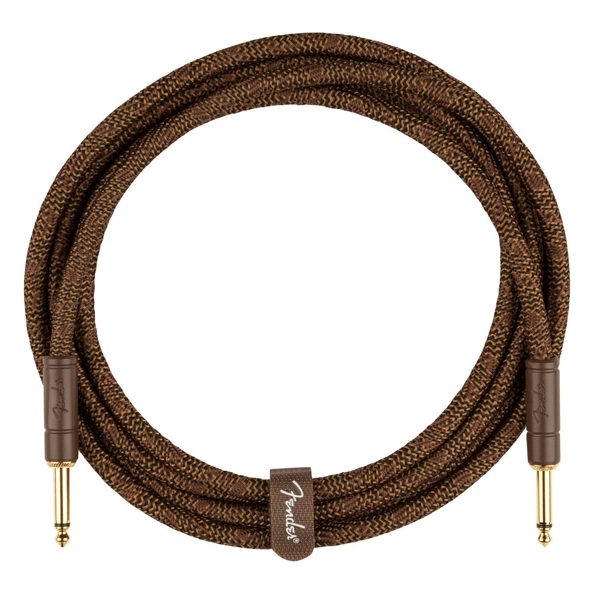 Fender Paramount 10' Acoustic Instrument Cable Brown