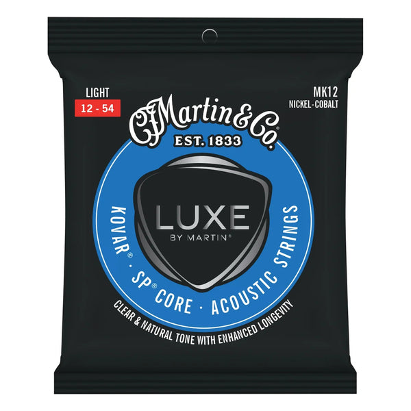 Martin MK12 Luxe Kovar Acoustic Guitar Strings, Light 12-54