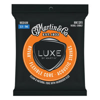 Martin MK13FX Luxe Kovar Flexible Core Acoustic Guitar Strings, Medium 13-56