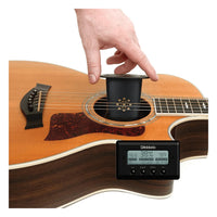 D'Addario Acoustic Guitar Soundhole Humidifier and Humidity/Temperature Sensor Bundle