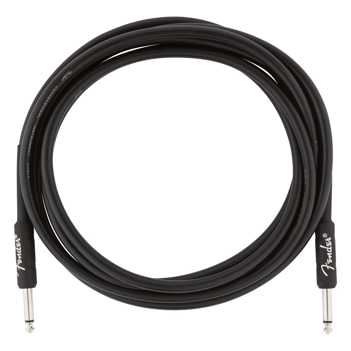 Fender Professional Series Instrument Cable, 10', Black