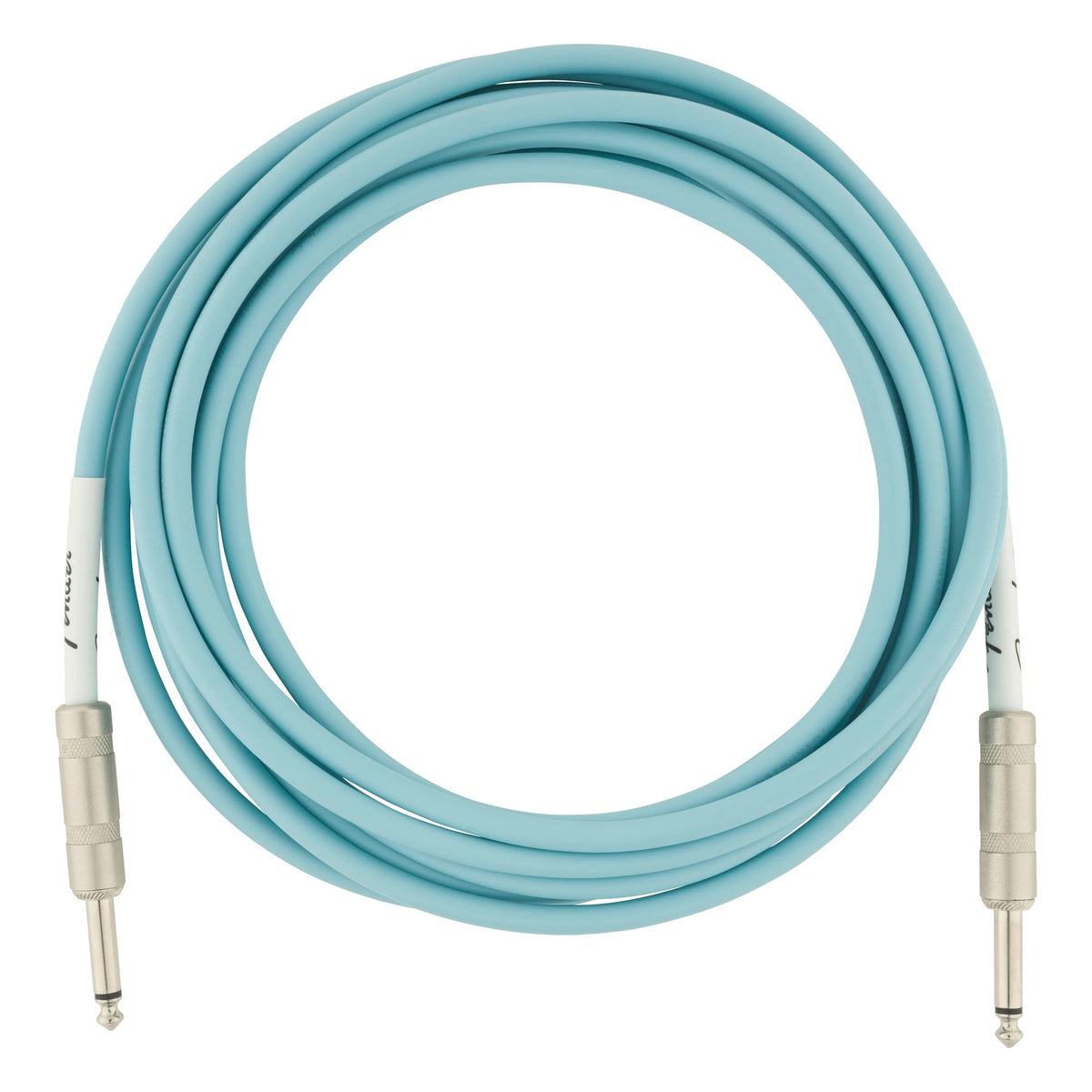 Fender Original Series Instrument Cable, 10', Daphne Blue