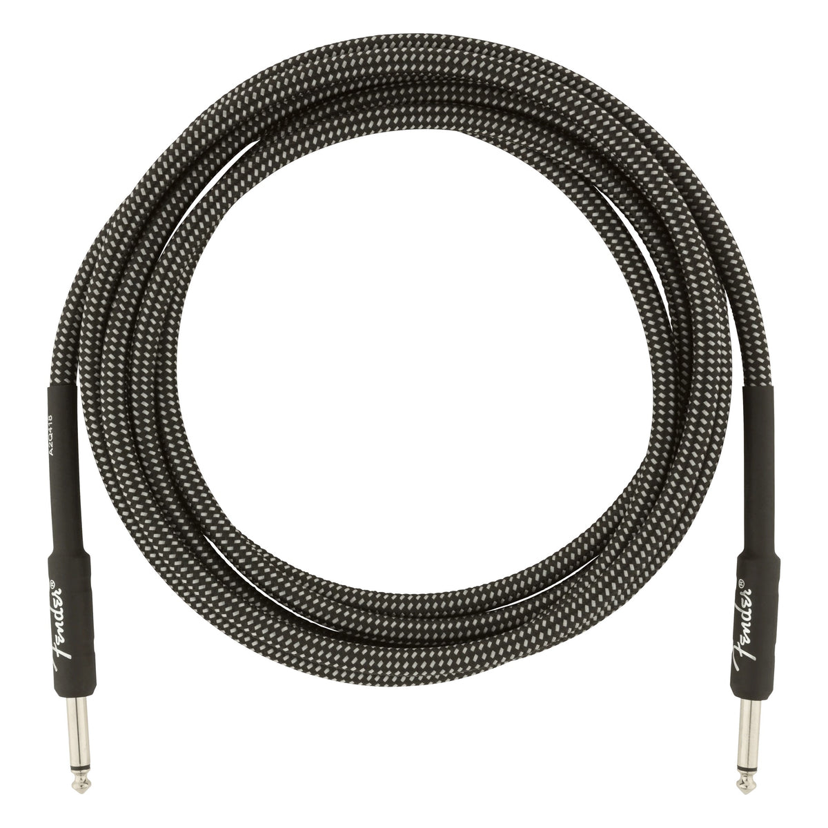 Fender Professional Series Tweed Instrument Cable, 10', Gray Tweed
