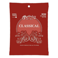 Martin M260 Classical Guitar Strings, Normal Tension, Ball End