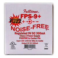 Fulltone FPS9+ Regulated 9V Power Supply, 300mA, Positive Center