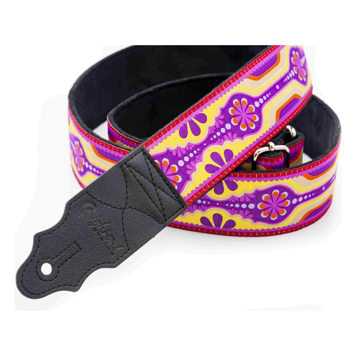 RightOn! Standard Plus Laurel Purple Guitar Strap