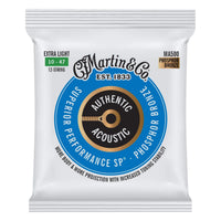 Martin MA500 Authentic Acoustic SP 92/8 Phosphor Bronze 12-String Strings, Extra Light 10-47