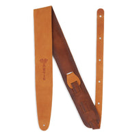 Martin Reversible Roughout Leather Guitar Strap, StreetMaster Brown