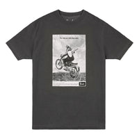Fender Vintage Ad Tee, Motorcycle Rider, Graphite, XL