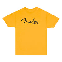 Fender Spaghetti Logo T-Shirt, Butterscotch Blonde, M