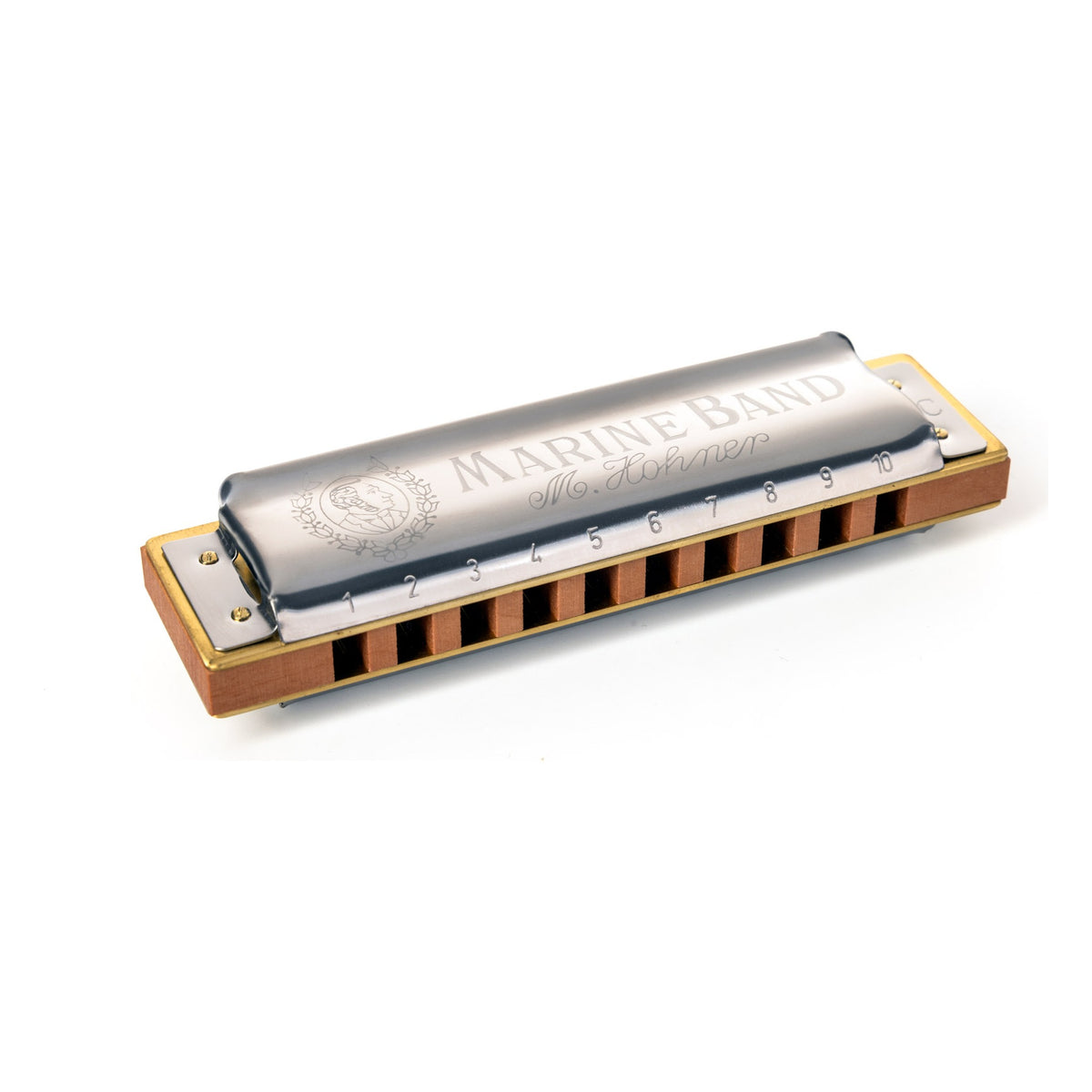 Hohner Marine Band 1896 Harmonica, Key of G