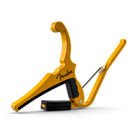 Fender x Kyser Quick-Change Electric Guitar Capo, Butterscotch Blonde
