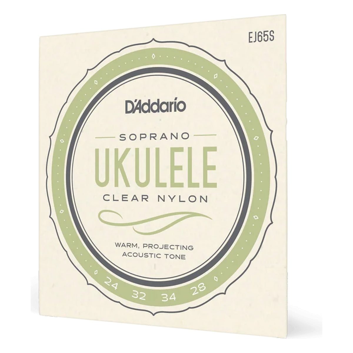 D'Addario EJ65S Pro-Arte Custom Extruded Nylon Soprano Ukulele Strings