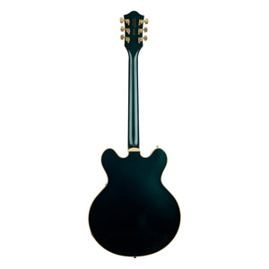 Gretsch Broadkaster LX Center Block with String-Thru Bigsby and Gold Hardware, Cadillac Green, back