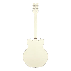 Gretsch G6636T-RF Richard Fortus Signature Falcon Center Block with String-Thru Bigsby, Vintage White, back