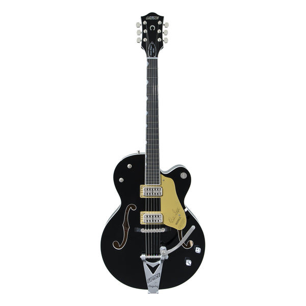 Gretsch G6120T-BSNSH Brian Setzer Signature Nashville Hollow Body with Bigsby, Black Lacquer