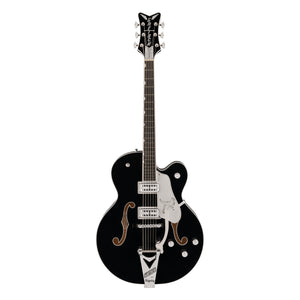 Gretsch Falcon Hollow Body with String-Thru Bigsby, Black with Chrome Hardware
