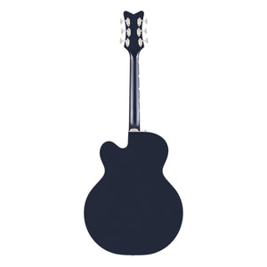 Gretsch G6136T-RR Rich Robinson Signature Magpie with Bigsby, Raven's Breast Blue, back