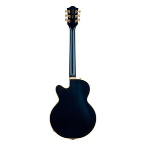 Gretsch Broadkaster Jr. LX Center Block with String-Thru Bigsby and Gold Hardware, Midnight Sapphire, back