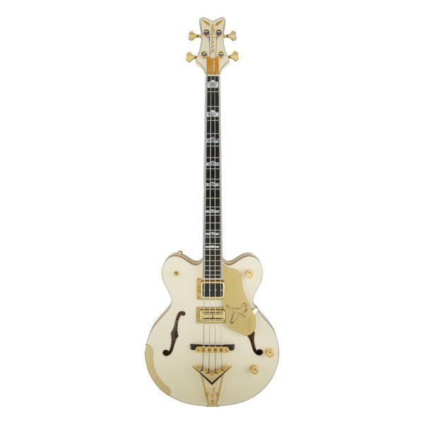 Gretsch G6136B-TP Tom Petersson Signature 4-String Bass, Aged White Lacquer