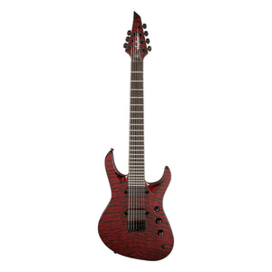 Jackson USA Signature Chris Broderick Soloist HT7, Transparent Red