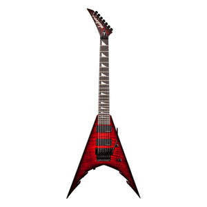 Jackson USA Signature Corey Beaulieu King V KV7, Transparent Red Burst