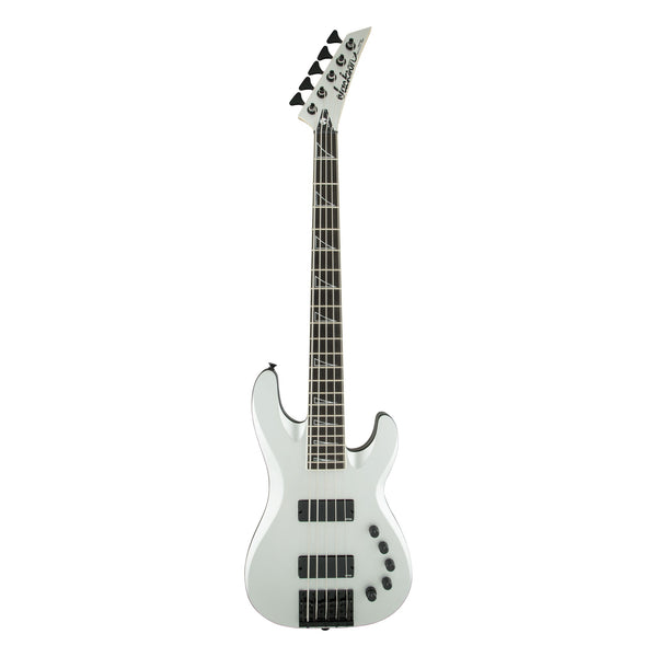 Jackson USA Signature David Ellefson Concert Bass CB V, Satin Silver