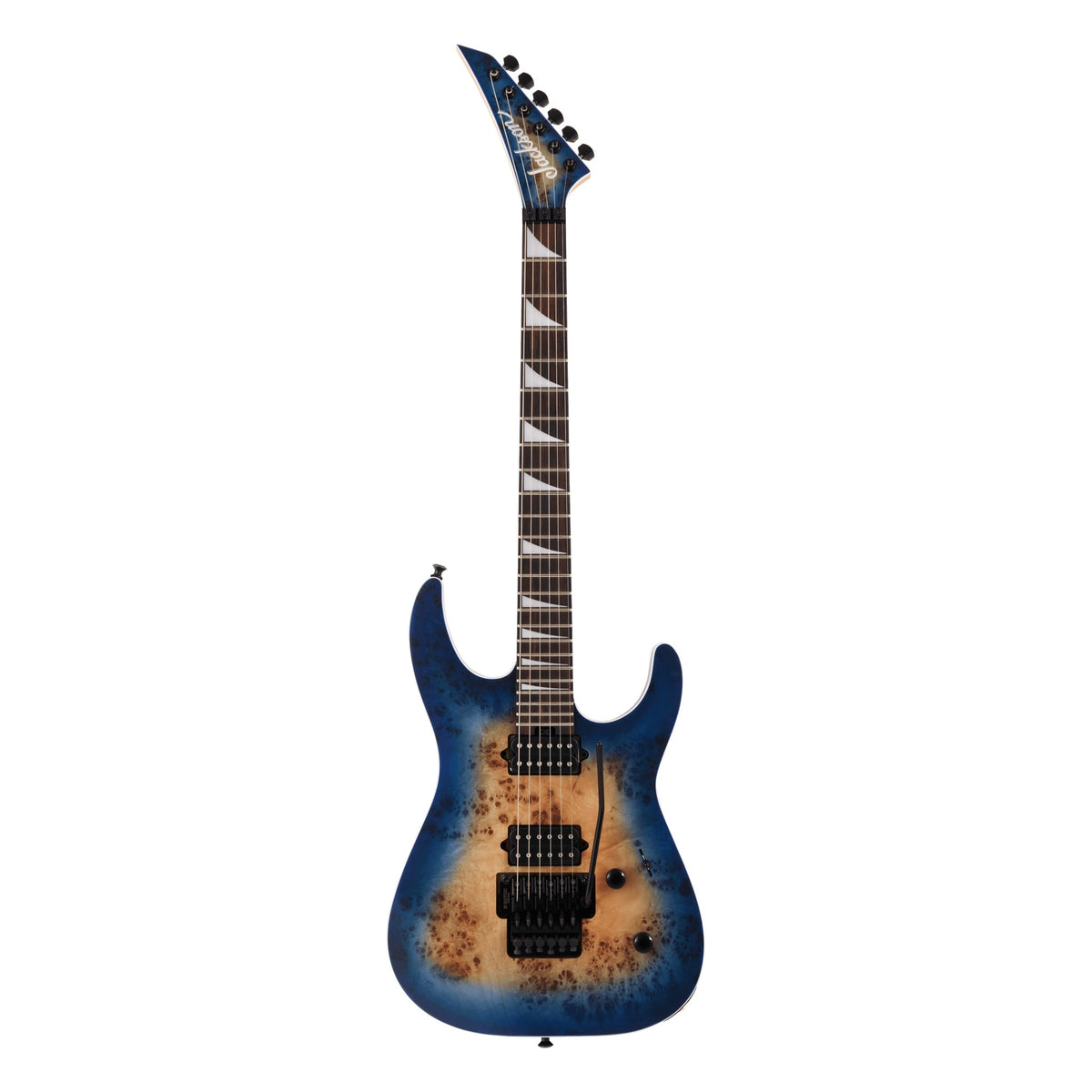 Jackson MJ Series Dinky DKRP, Transparent Blue Burst