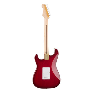 Fender Richie Kotzen Stratocaster, Transparent Red Burst, back