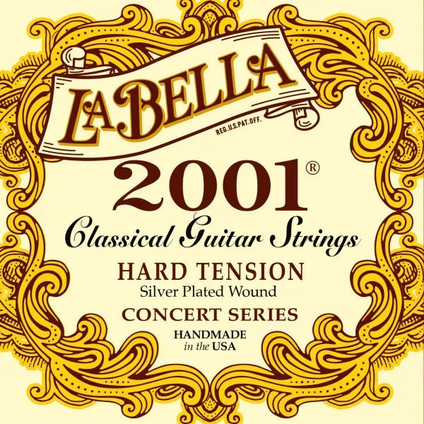 La Bella 2001 Classical Hard Tension Nylon Set